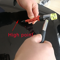 Nylon Tap Down Tools Car Dent Repair Tools Tips Knock Down Pen Hail Dent Removal