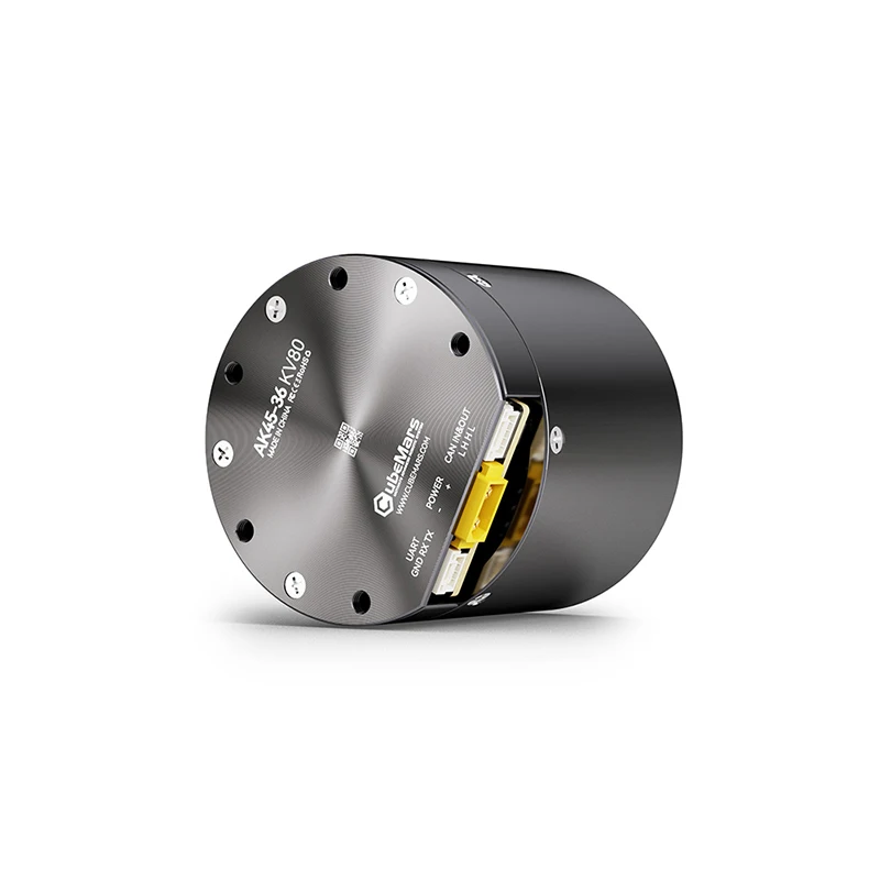 AK45-36 KV80 CubeMars Brushless Motor Suitable for Humanoid Robot Joints More Compact Power Module Supports Both Servo and MIT