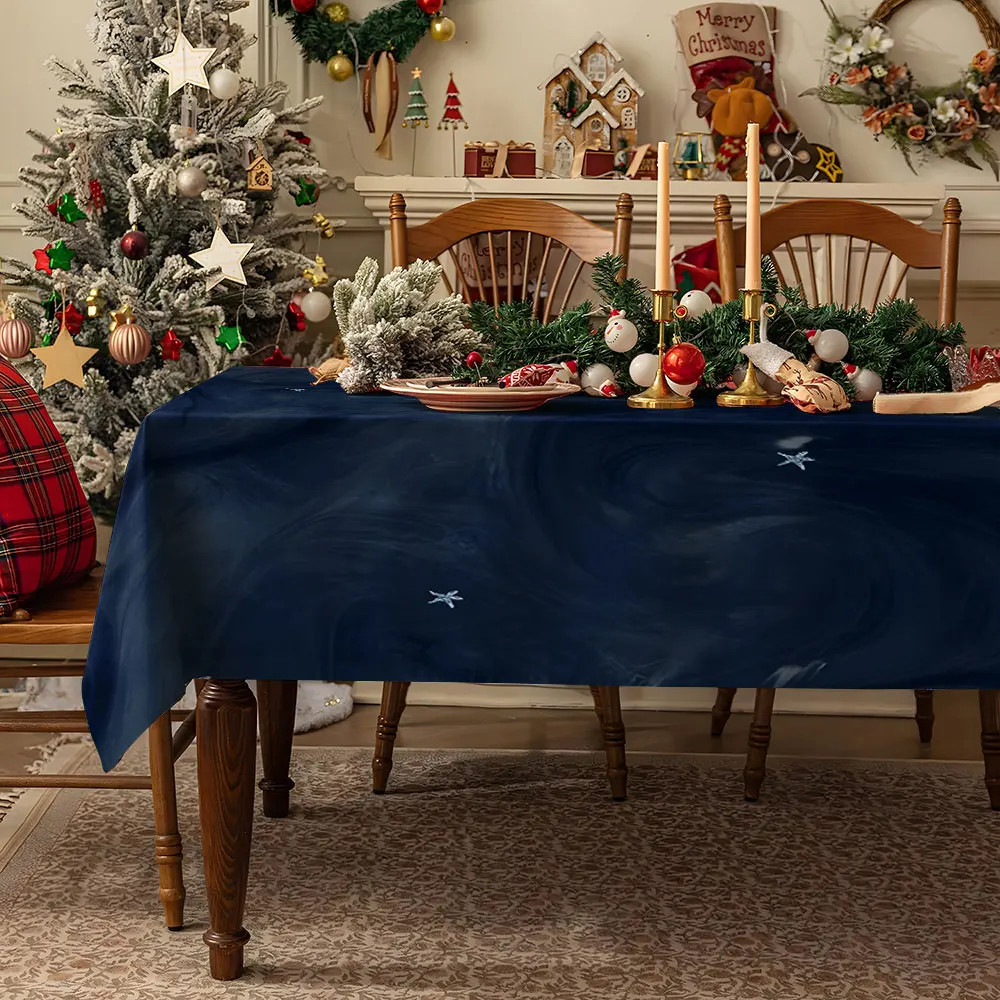 Snow Leopard Texture Table Cloth Waterproof Tablecloth Spill Proof Table Cloth, Wipe Clean Table Cloth for Dining Camping