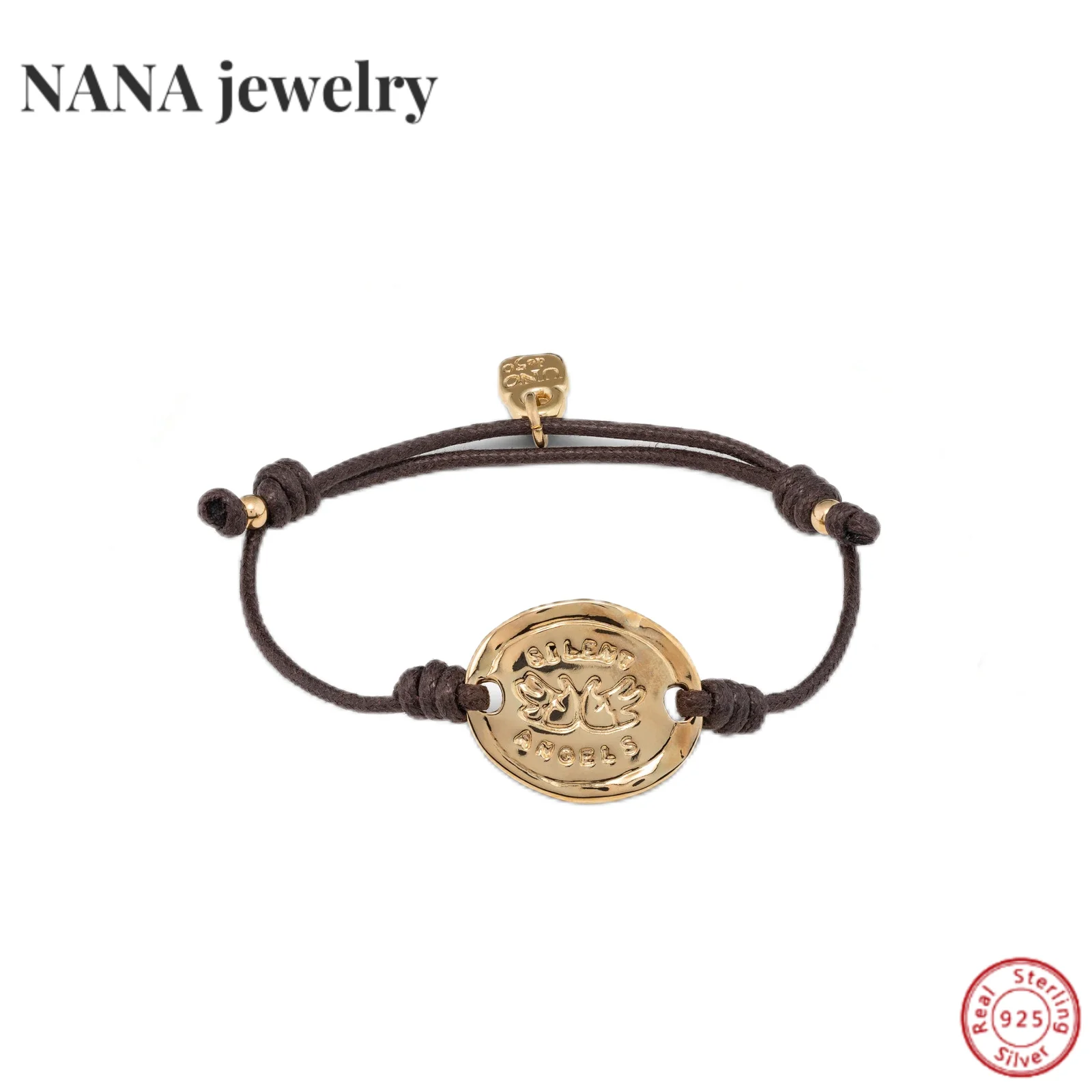 

UNOde50-pulsera De Cuerda De Cuero Con Alas De Amor Para Mujer, Joyería De Alta Calidad, Regalo Para El Día De San Valentín, 202