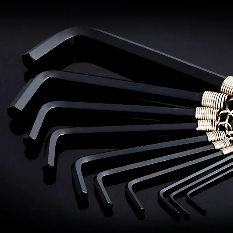 

10-Piece Metric Imperial Chain, Hexagon Wrench Set
