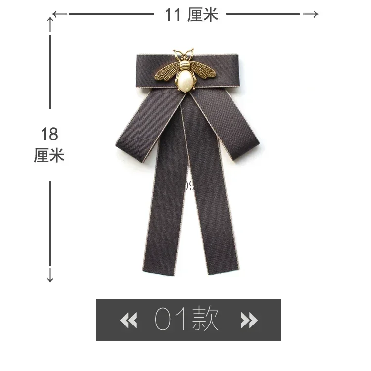 * Высококачественный галстук-бабочка со стразами и жемчугом, женский студенческий стиль, британский банк, стюардесса, рубашка, аксессуары, ювелирные изделия ручной работы, женские банти