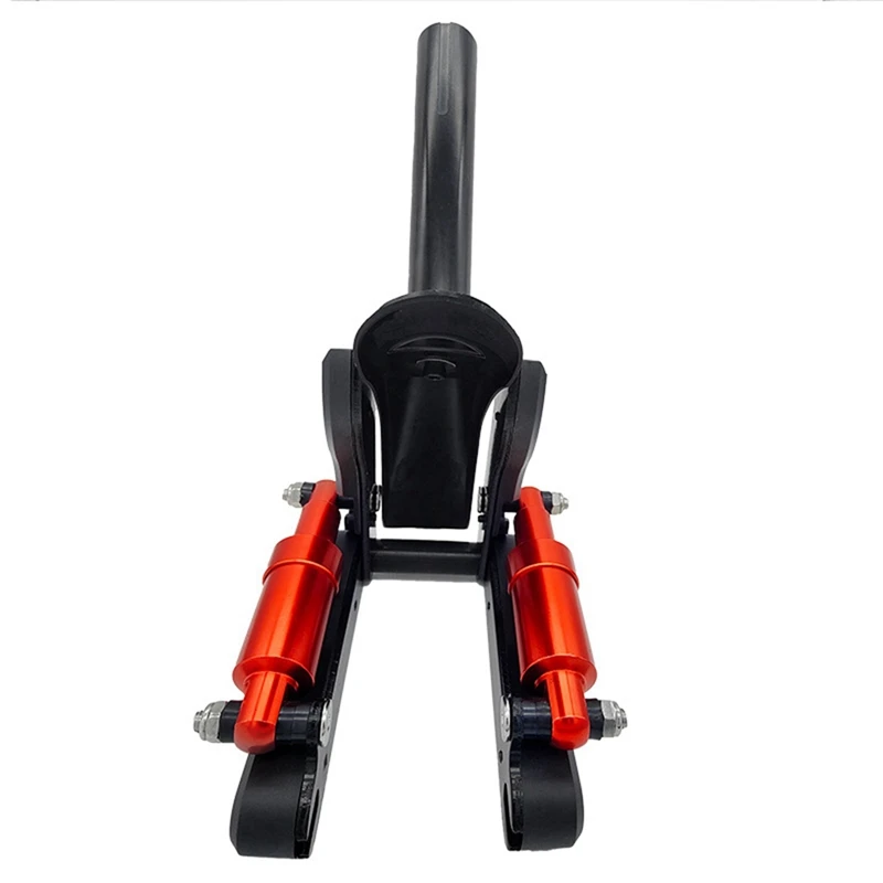 Front Suspension Scooter Replacement Parts for M365 1S PRO Electric Scooter Aluminum Shell Red-FABY