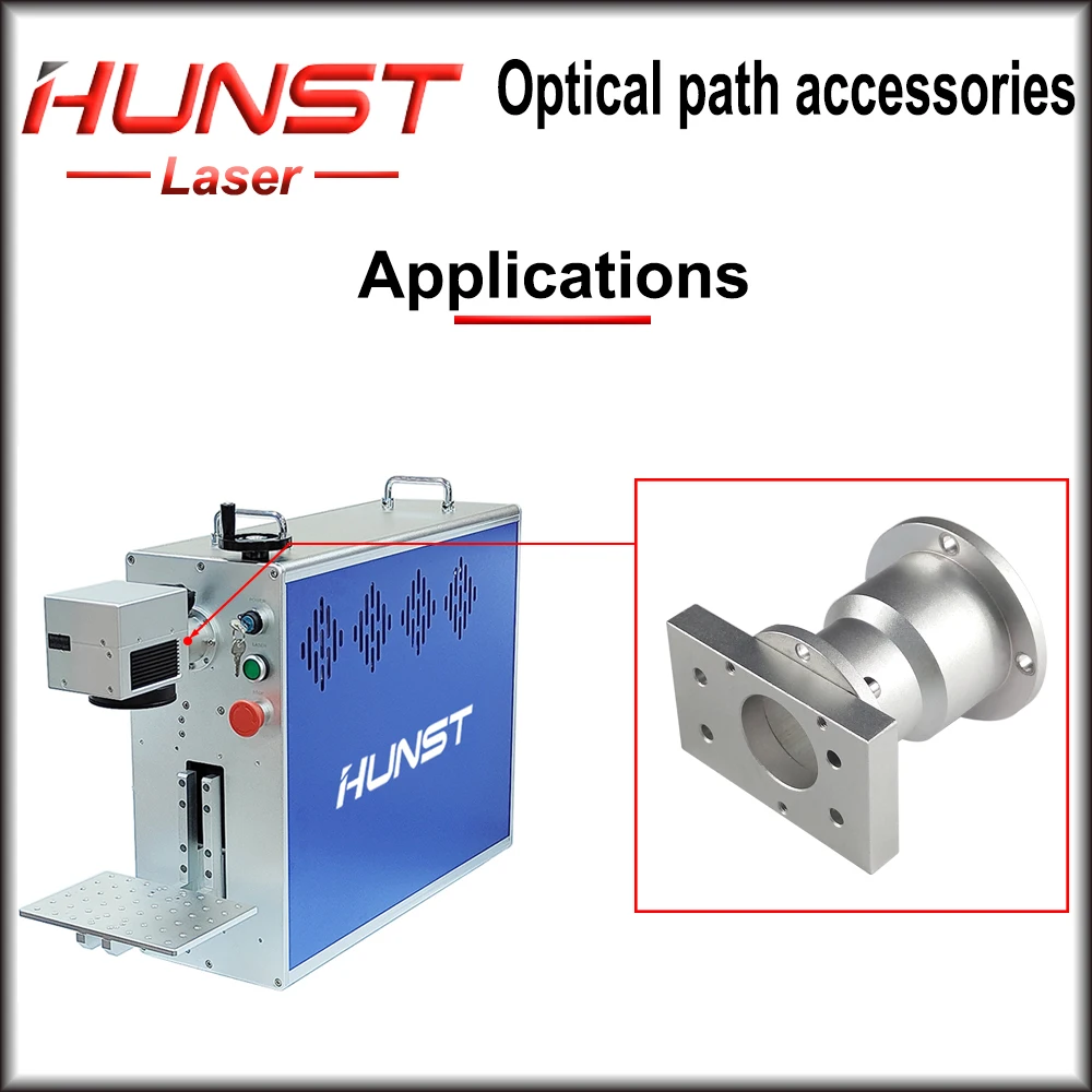 Imagem -06 - Hunst Laser Optical Path Module Usado para Fibra Óptica Laser Co2 Peças Mecânicas