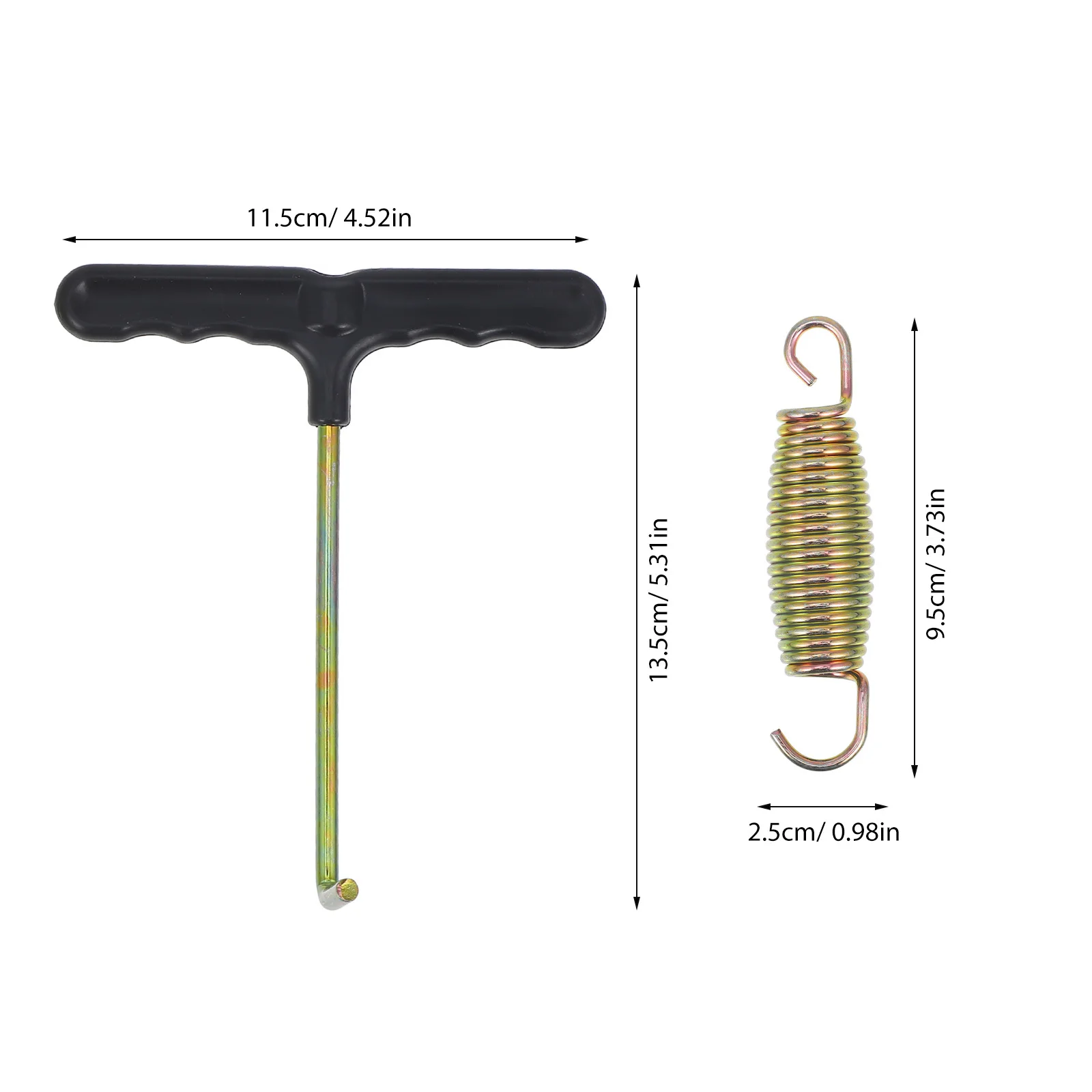 1 jeu de ressorts de Trampoline, ressort de Tension universel en acier galvanisé pour remplacement, Durable, résistant à la rouille, multi-usage, Portable