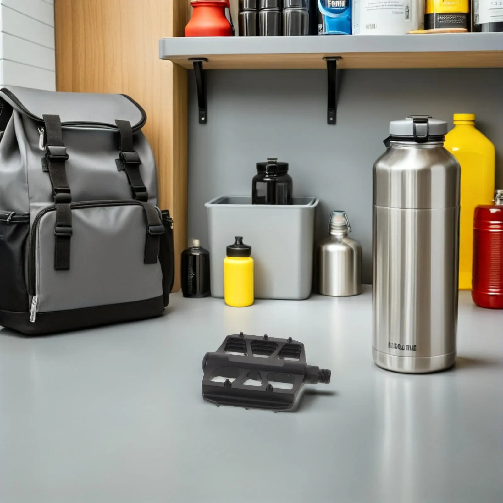 

1 Pair Road Mountain Bike Pedals Plastic Anti Skid Bicycle Pedals Bicycle Replacement Parts For Outdoor Cycling Sports