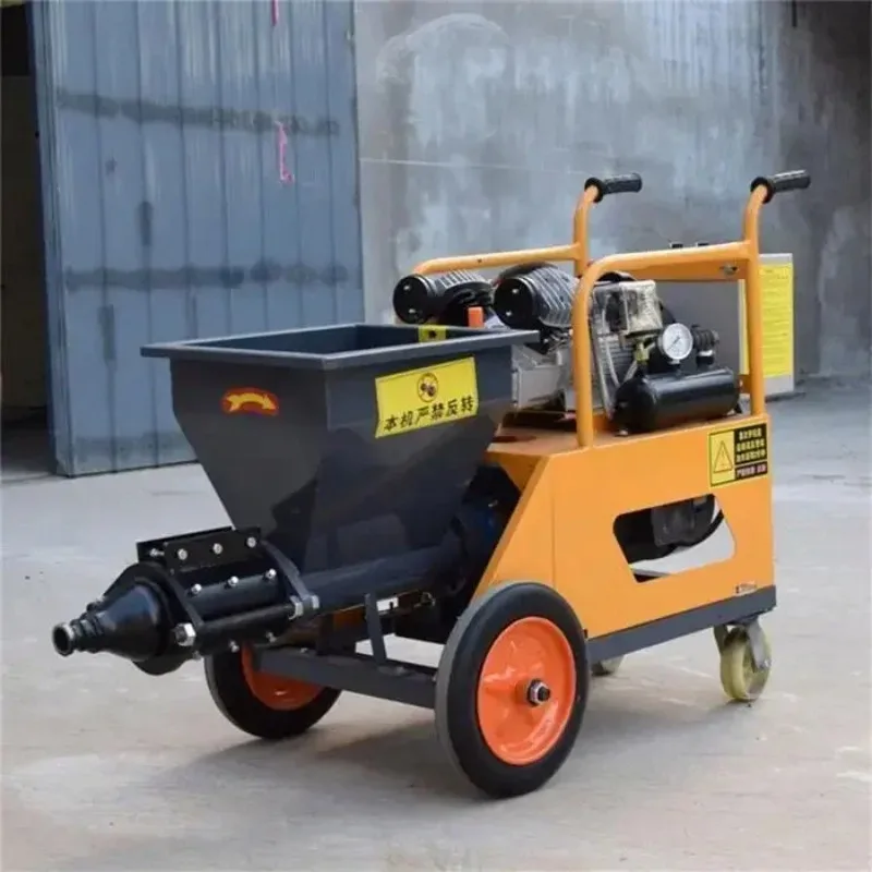 Cement Mortar Spraying Machine Multi-functional Stone Paint Plastering Machine Fully Automatic Spraying Machine