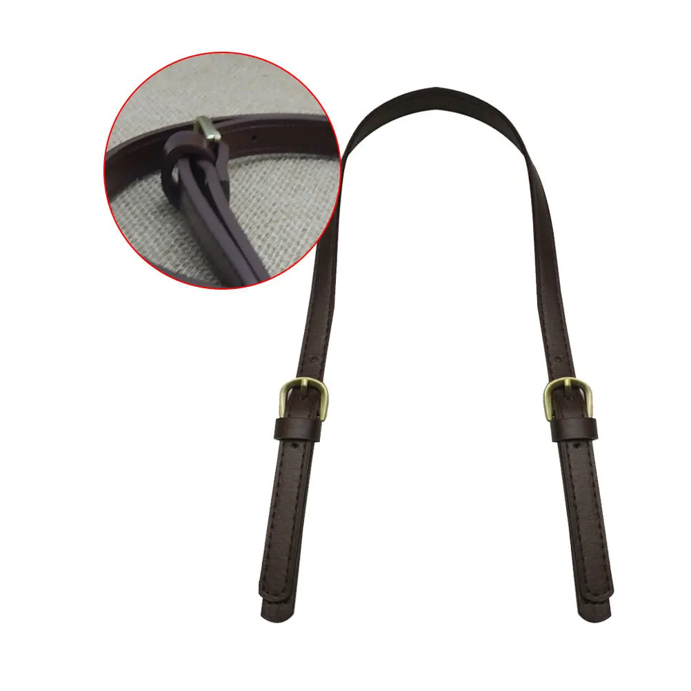 

2 pcs Single Shoulder Crossbody Strap Synthetic Durable Tote Bag Replacement Adjustable Buckle Handbag Accessories Women