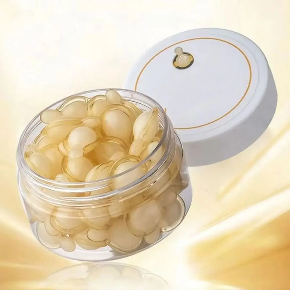 50Pcs/Set Face Care Collagen Face Serum Collagen Boost Whitening Formula Capsules Essence Moisturizing Effect Moisturizing Serum