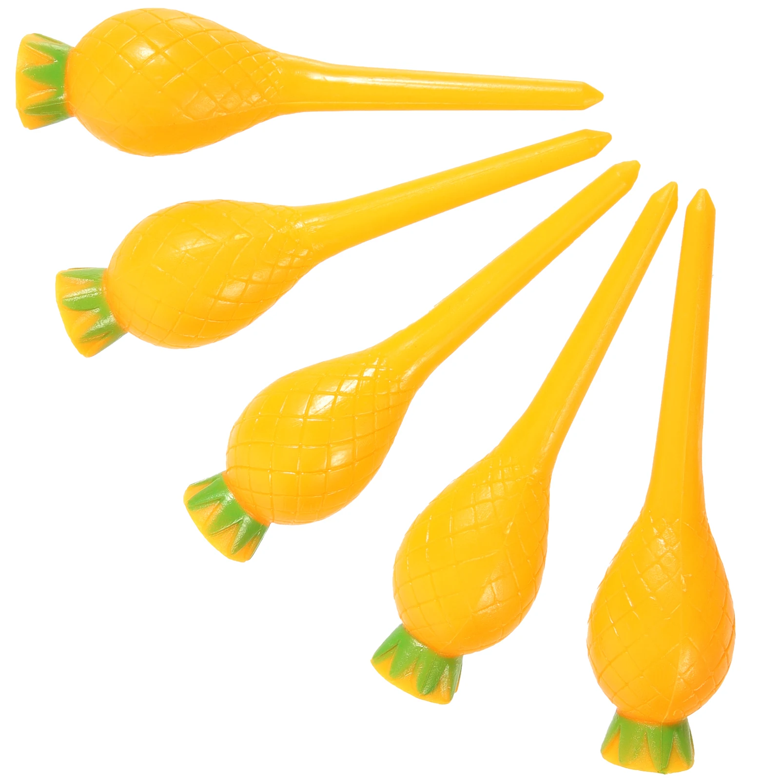

5pcs Tees Creative Ball Nails Replaceable Training Accessories Plastic Golf Golf Ball Holders Spikes Supplies