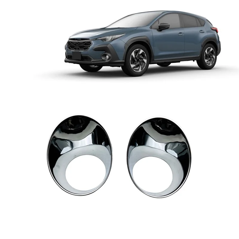 

Reliable-For Subaru Crosstrek 2024 Car Front Bumper Fog Light Lamp Cover Trim Exterior Accessories 2PCS