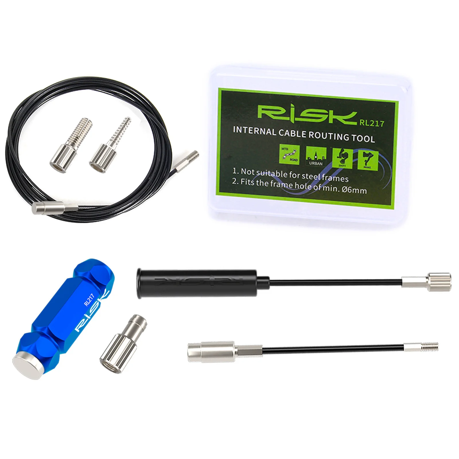 

Cycle Bike Cable Guide Inner Threading Tool Riding Multi Cycling Accessories Child