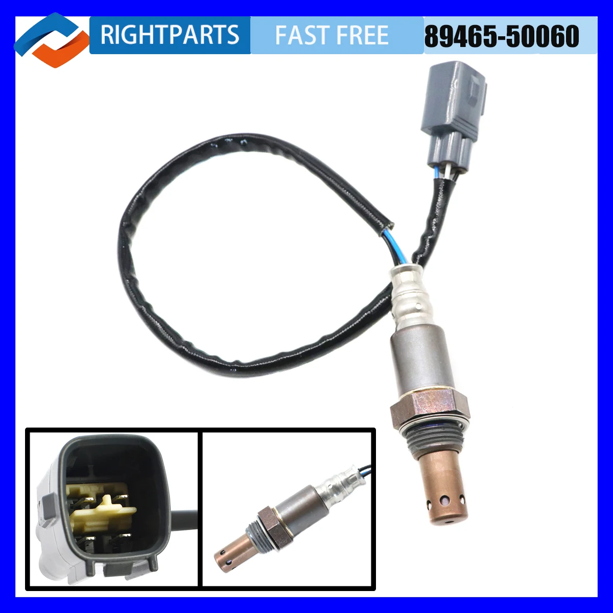 RIGHTPARTS 89465-50060 234-4169 Lambda Oxygen O2 Sensor For Toyota 4Runner Land Cruiser Sequoia Tundra Lexus GS400 8946550060