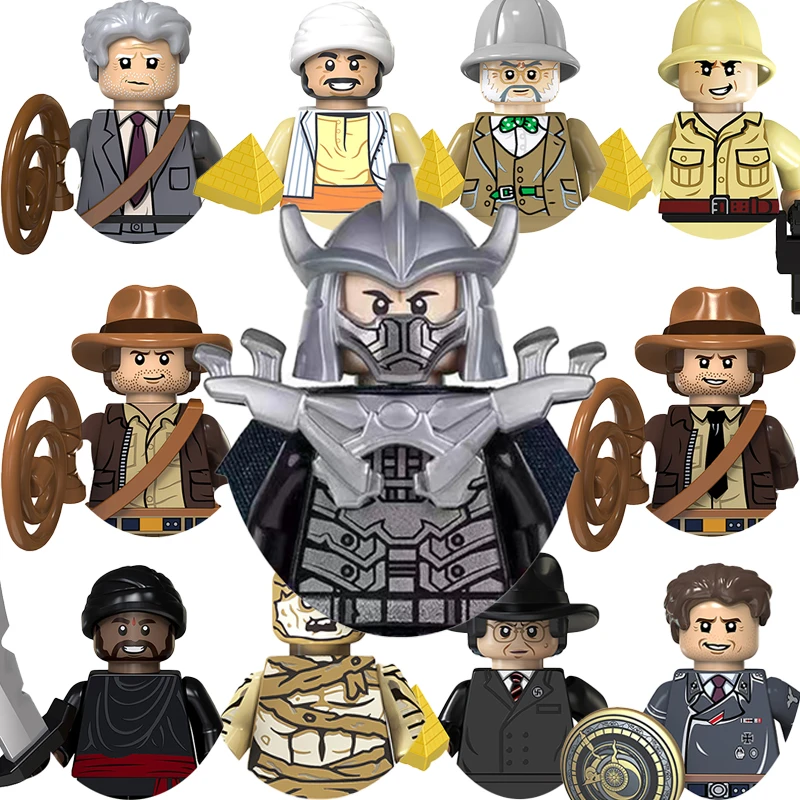 

TV3001-TV3010 Soldier Bricks AIP1011 For Toys Gifts God Of Wars Kratos Mini Action Figures Children Building Blocks For Children