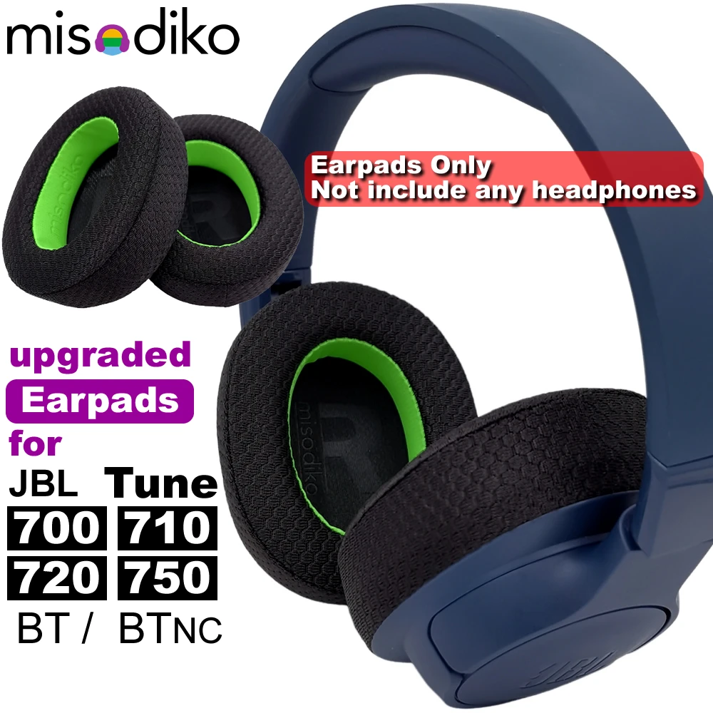 

misodiko Upgraded Earpads Replacement for JBL Tune 700 / 710 / 720 BT, 750 BTNC Headphones