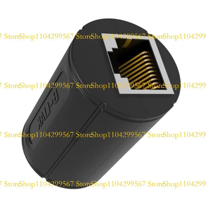 

CS1W RJ48 Connectors Networking Extender Ethernet Cable 10P10C 8P8C 8P4C Adapter Female to Female Coupler