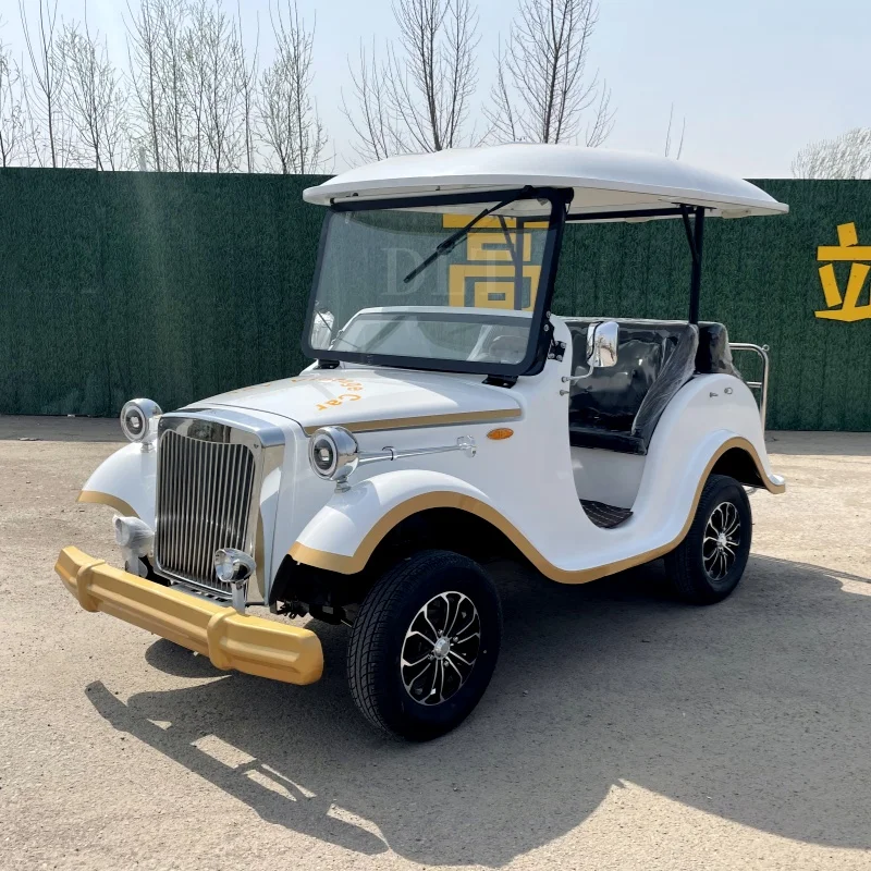 new Wholesale Classic Retro Vintage Grandpa Car 5-Seater Travel And Sightseeing Electric Antique Classic Car For Wedding