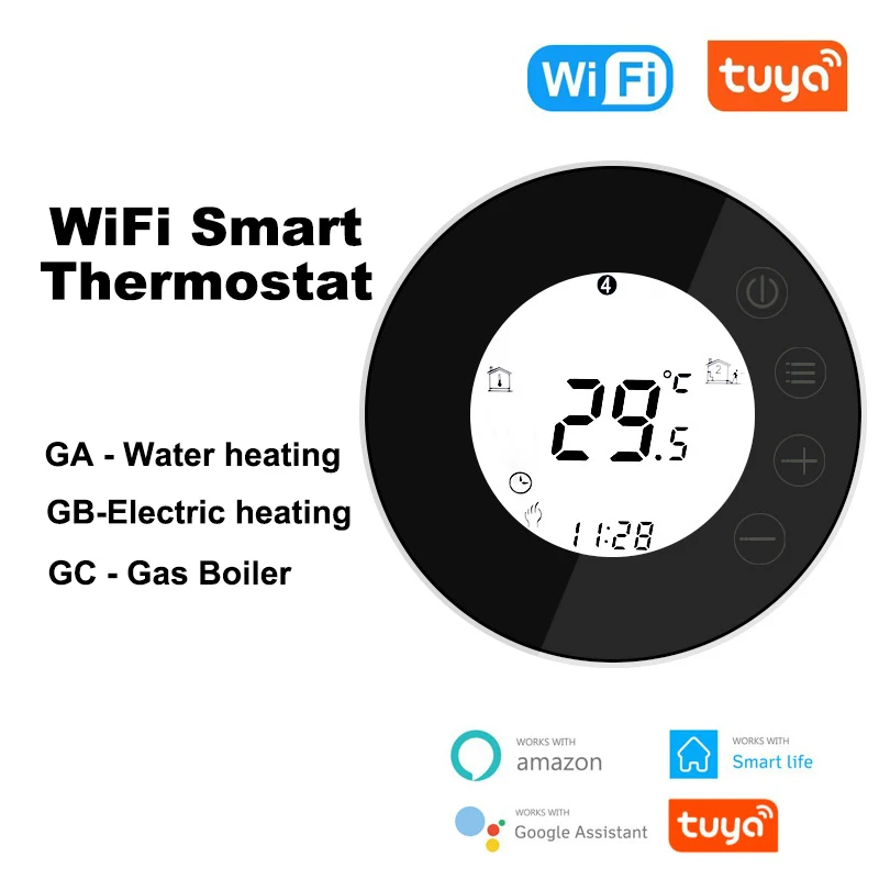 Tuya Smart Wifi Thermostat Room Thermoregulator for Warm Floor electric Remote Temperature Controller Support Google Home Alexa