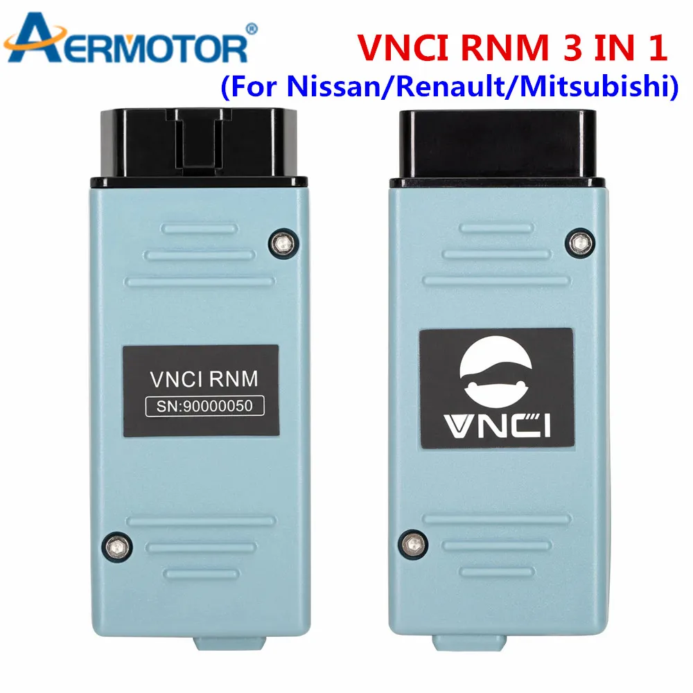 2024 Newly VNCI 3-in-1 for Nissan/Renault/Mitsubishi Auto Diagnostic tool VNCI 3in1 Interface Support DoIP CANFD Communication