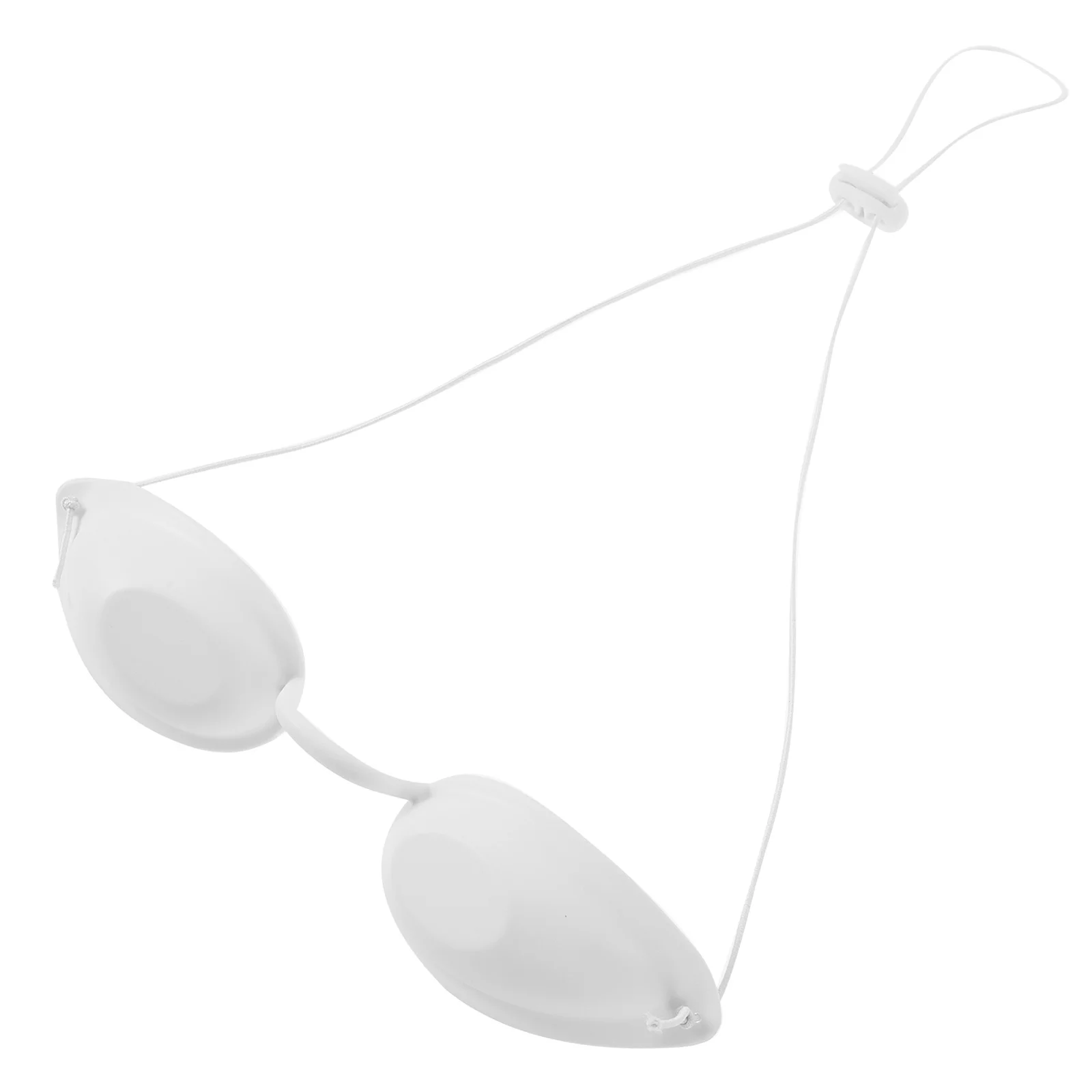 

Reusable Eye Mask for Beauty Treatments Adjustable Eye Protector Soft Comfortable Light Blocking Goggle for Eyebrow Waxing Hair