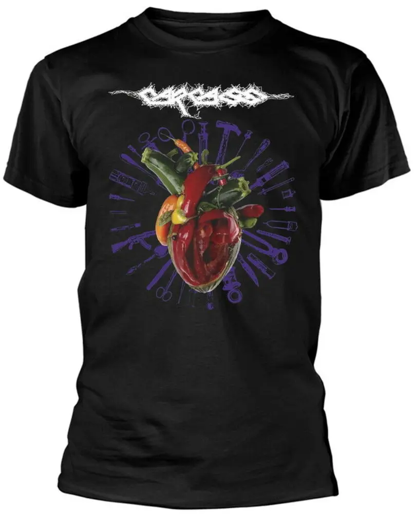 Carcass - Necro Head T Shirt High Quality 100%Cotton Short Sleeve