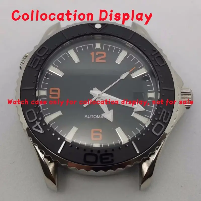 31mm Super Green Luminous 369 Number Scale Insert Black Blue Watch Dial Hands Fit for NH35 NH36 Mechanical Movement Sea 600
