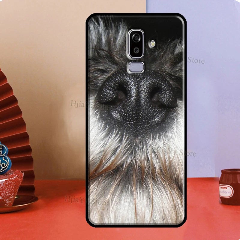 Miniature Schnauzer Puppy Dog For Samsung Galaxy J8 A9 A7 2018 A8 A6 J6 J4 Plus J1 J3 J5 J7 A3 A5 2016 2017 Phone Case