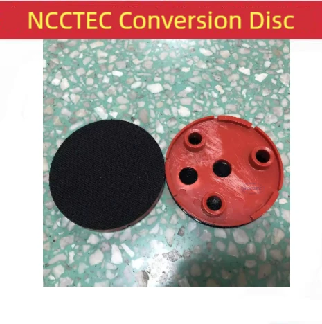 3 pcs of 4'' 5.6'' 100 140mm Klindex Converter Adapter Disc to Hook and Loop Sticky Cloth to Use Diamond Polishing Grinding Pads