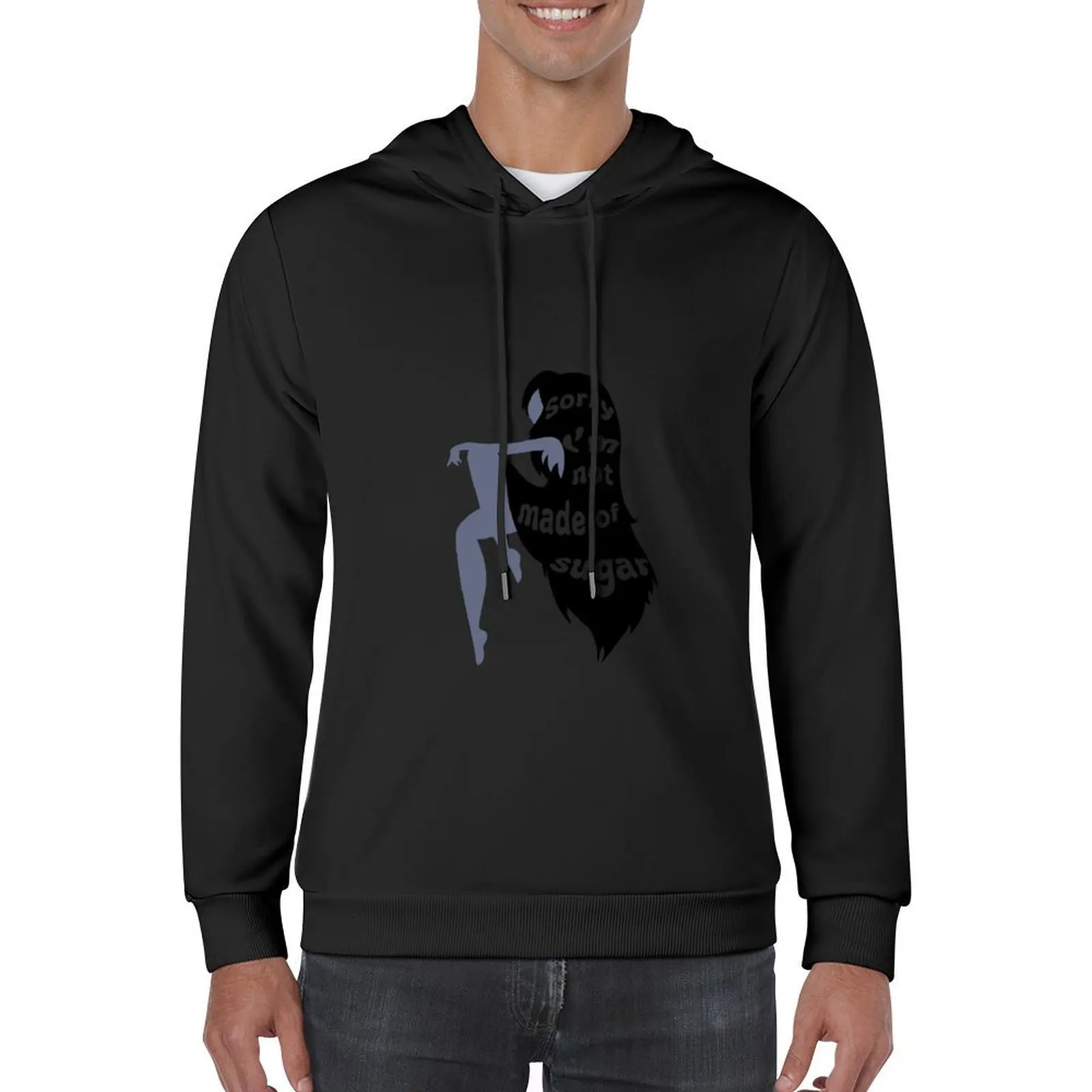 Not Made of Sugar Hoodie autumn anime clothes men clothes men's coat hoodie oversize