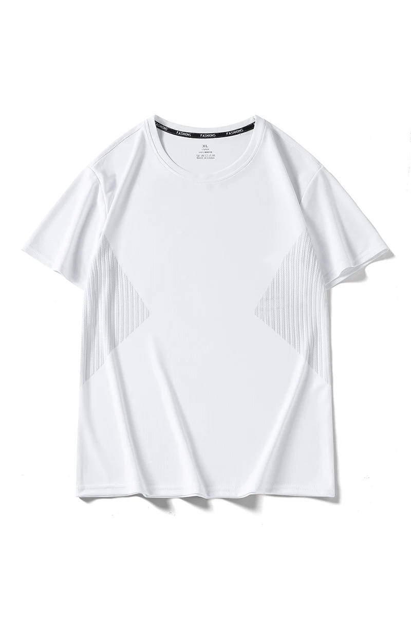 2026 Summer New Style Men's Silk-Soft Breathable Fashion Round-neck Short-Sleeve T-Shirt Lightweight Casual Multi-Complimentable