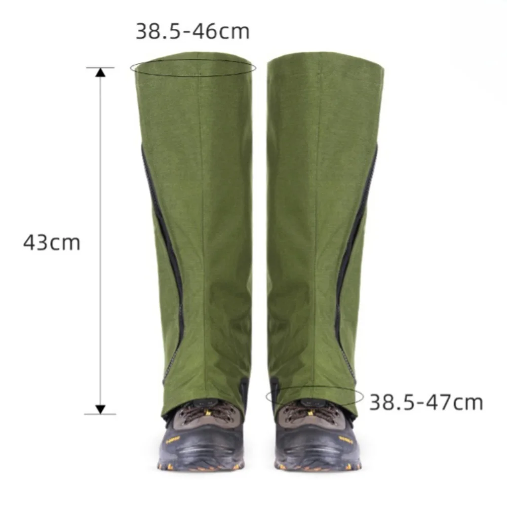 For Rugged Snow Cuffs: Robust Gaiters Engineered for Glacier Travel For Hiking and High-Altitude Mountaineering