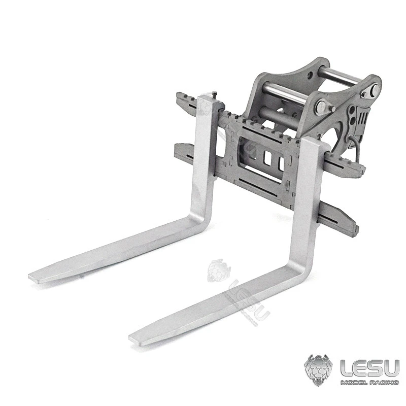 LESU-Modell für 1/14 Rc PC360 Mobilbagger, kleiner Bagger mit kurzem Heck und andere Schnellwechselgabeln, Rc-Zubehör – Detail 10
