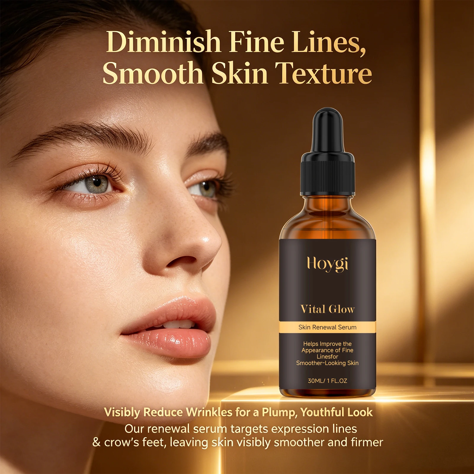 

Skin Renewal Serum Hydrating Boosts Natural Glow Fade Fine Lines Improve Skin Tone Refreshes Skin Firming Lifting Skin Care