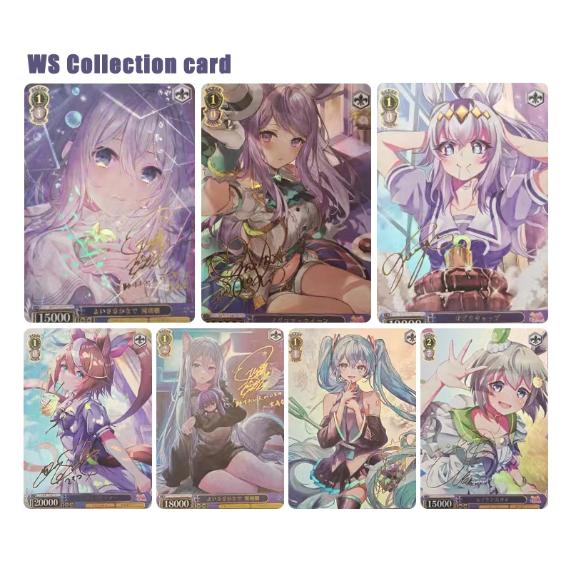 

Набор коллекционных карточек DIY: Weiss Schwarz Pretty Derby, Tokai Teio, Silence Suzuka, Daiwa Scarlet – подарок для любителей игр