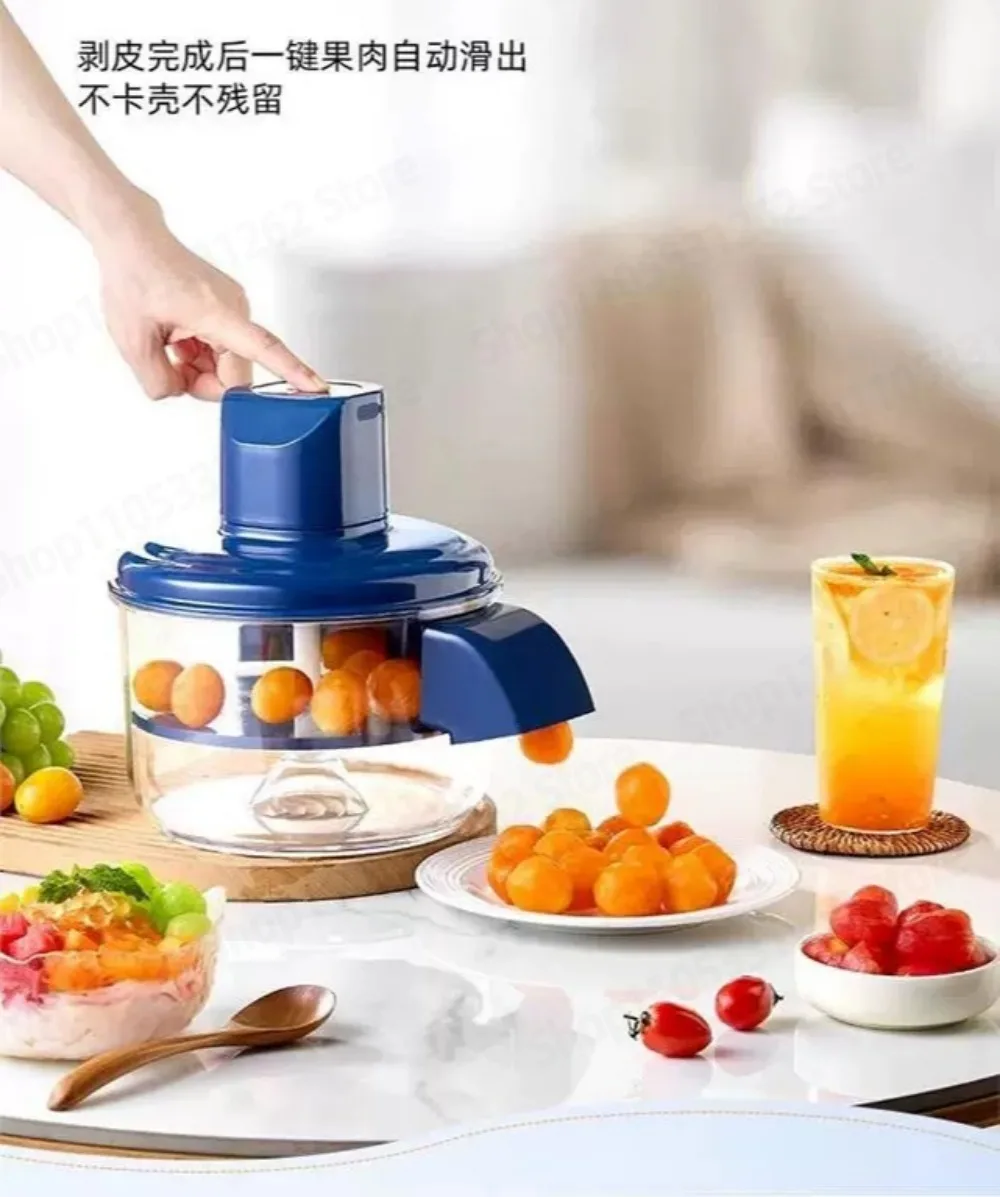 Automatic garlic peeler multi function home grape garlic peeling electric peeler fruit vegetable peeler