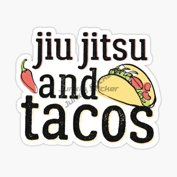 Brazilian Jujutsu JIU-JITSU Car Stickers Are Suitable for Any Smooth Flat PVC Material, Vinyl Waterproof and Sunscreen Stickers