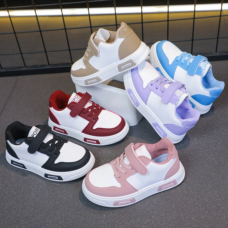 

Детские осенние повседневные туфли с низким вырезом, удобные нескользящие детские кроссовки, простая универсальная повседневная обувь для девочек, Zapatillas De Mujer