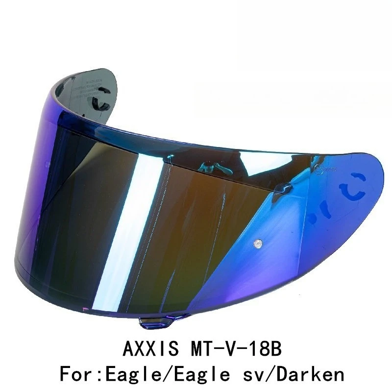 MT-V-18B Helmet Visor For AXXIS EAGEL/EAGLE SV/DRAKEN Anti-UV Dustproof Helmet Lens Helmet Accessories