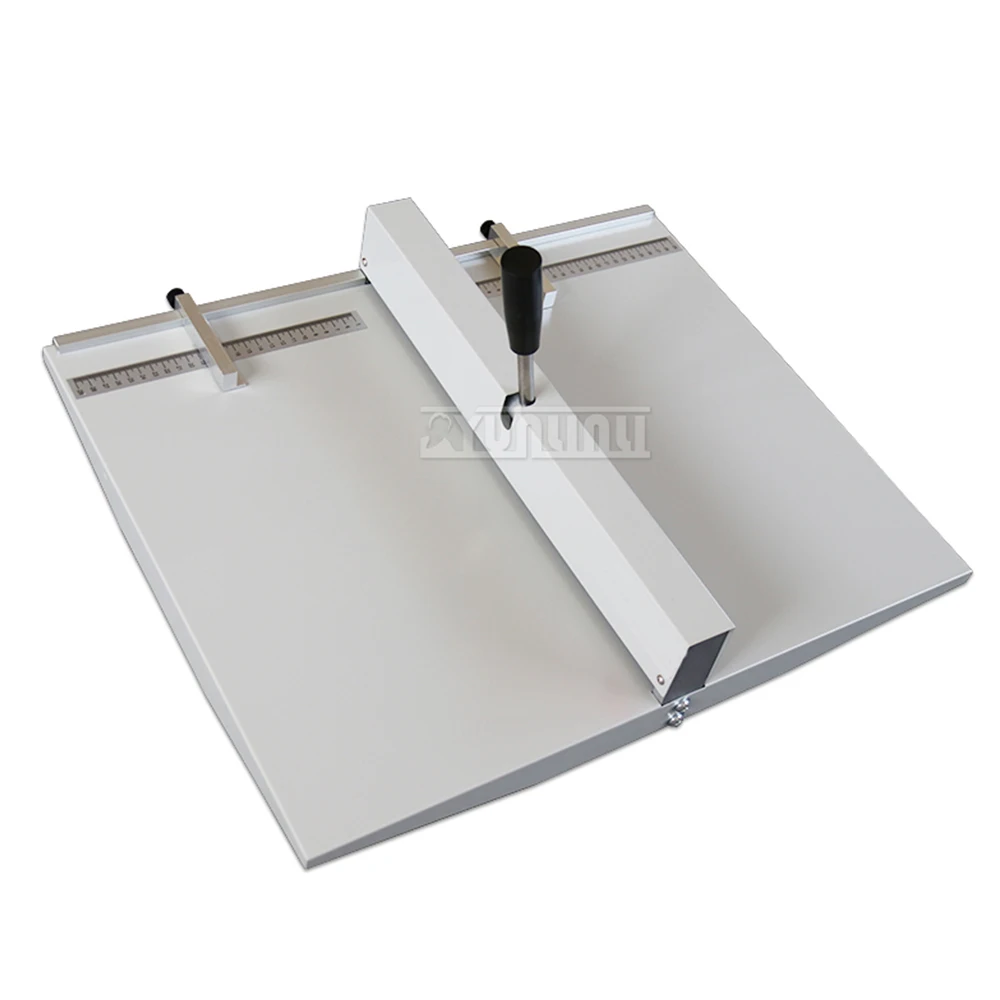 수동 주름잡는 기계, 판지 주름잡는 기계, 길이 36 cm, 46 cm, 52cm, 18 인치 A3 폴딩/엠보싱, 눈금자 포함
