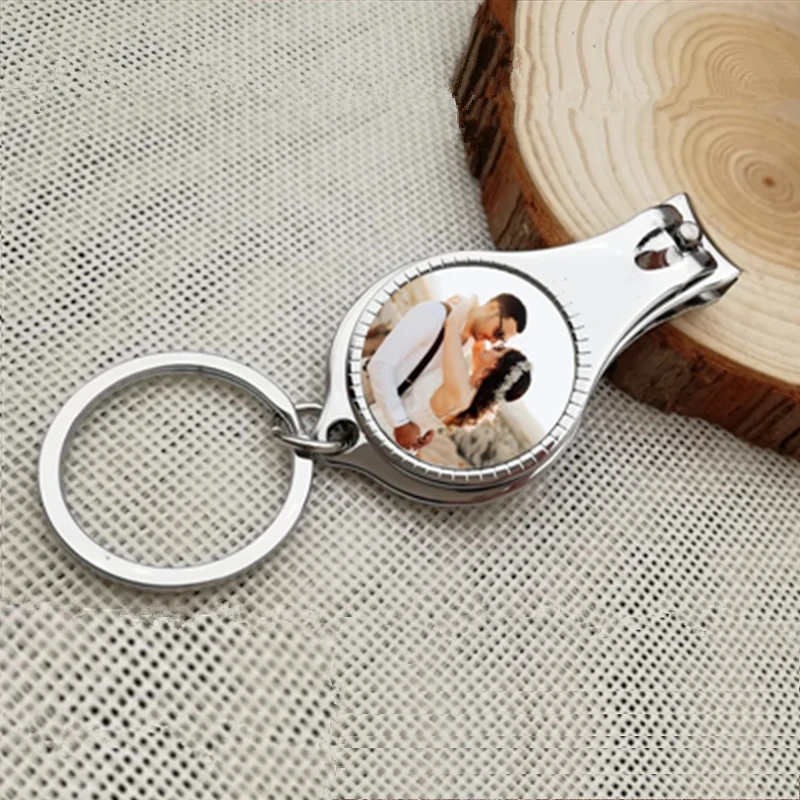 Personalized Multifunctional Bottle Opener, Personalized Wedding Gift with Photo, Birthday Party Favor, Keychain, Nail Clippers