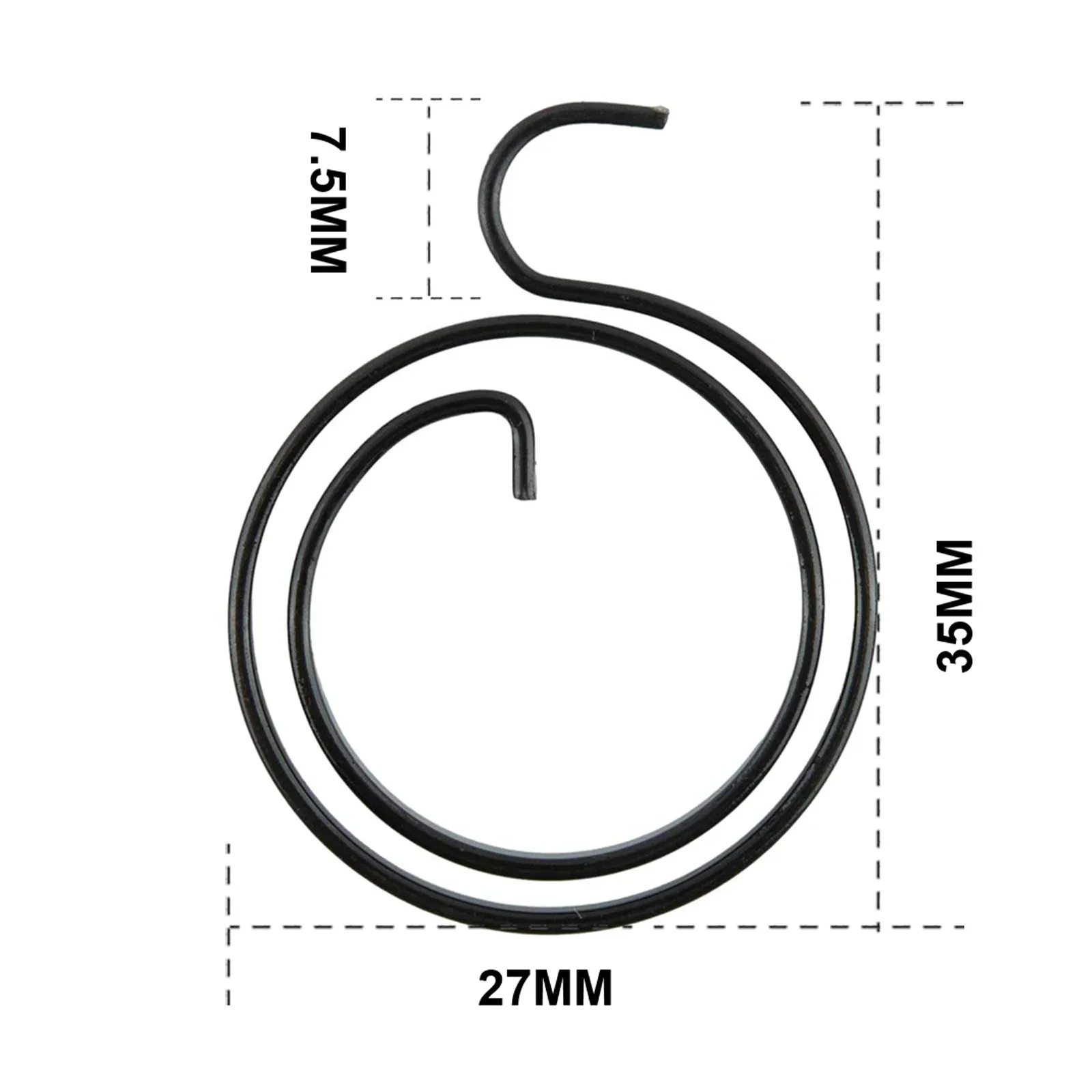 10pcs Door Knob Handle Replacements Spring Homes Doors Lever Latch Internal Coils Repair Return Torsion Springs Hardware Fitting