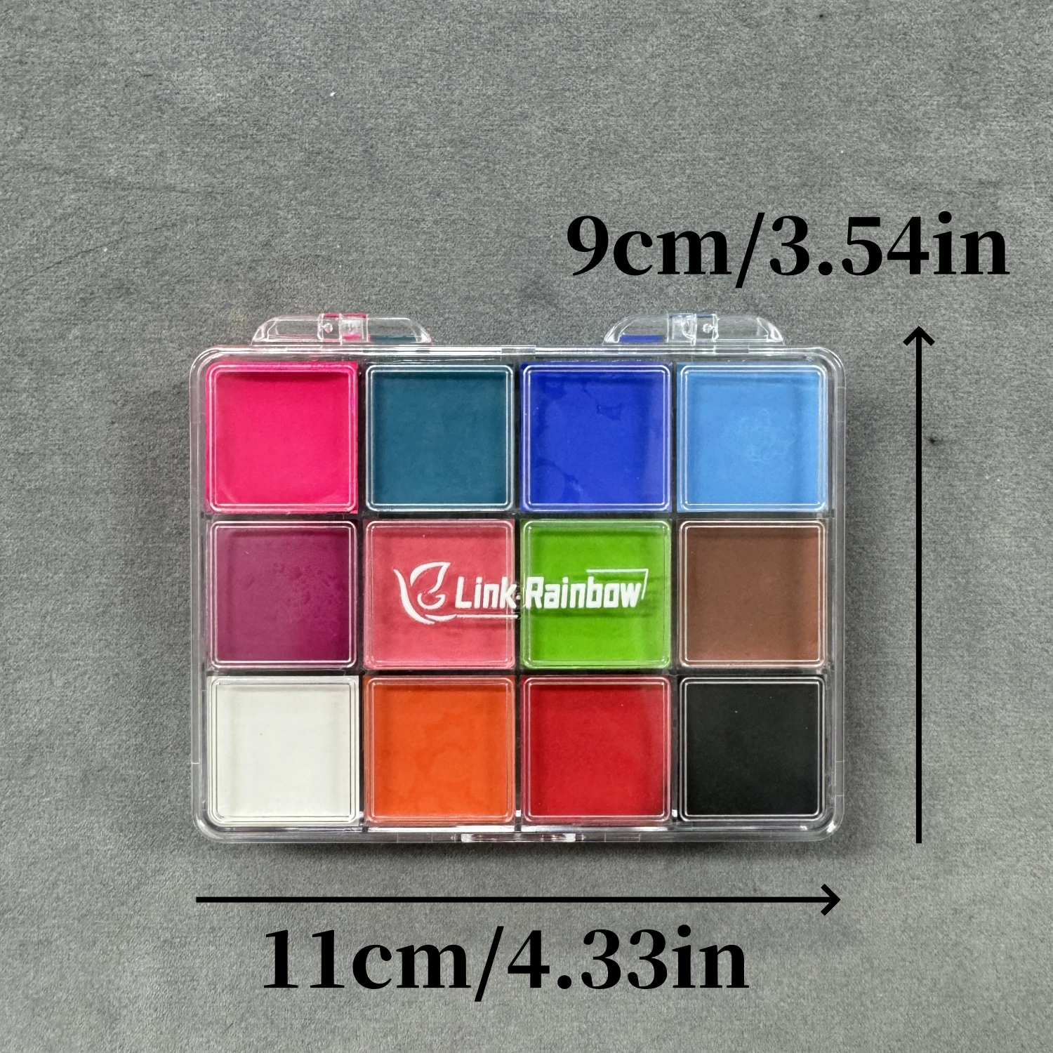 طلاء زيتي مقاوم للماء لحفلة الهالوان ، مقاوم للعرق ، غير سام ، 12 لونًا