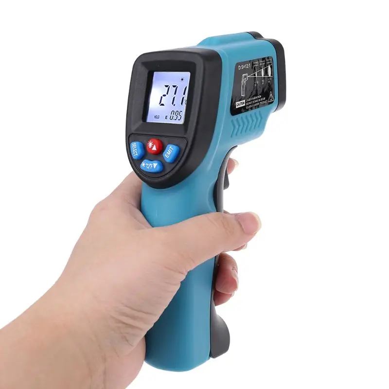 Infrared Thermometer Digital Temperature Gun for Cooking Non Contact Electric IR Temp Gauge Home Repairs Handmaking DropShipping