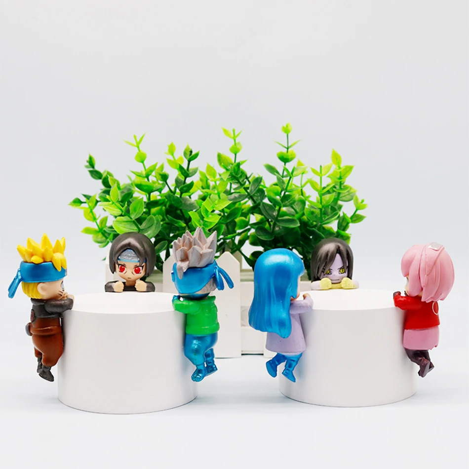 Neue Party Blind Box S Engel Naruto Serie Kakashi Auto Dekoration Desktop-Computer Bildschirm Amor Hand Mode Spielen Puppe Geschenk – Detail 5