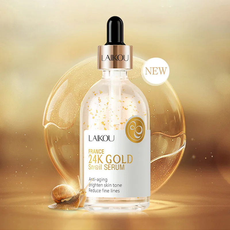 100 مللي LAIKOU ساكورا مصل الوجه فيتامين C جوهر ترطيب ثبات اشراق الوجه مصل الجمال منتجات العناية ببشرة الوجه