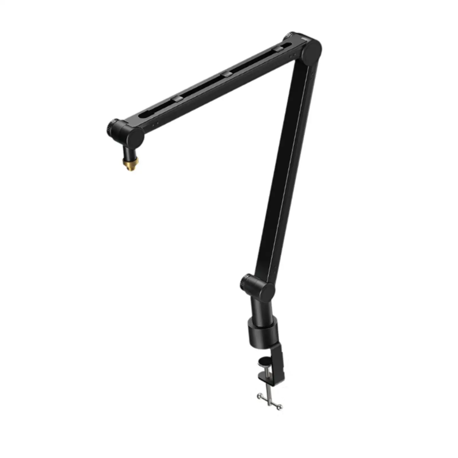 Universal Microphone Boom Arm Desk Mount Space Saving Clip on Cable Holder