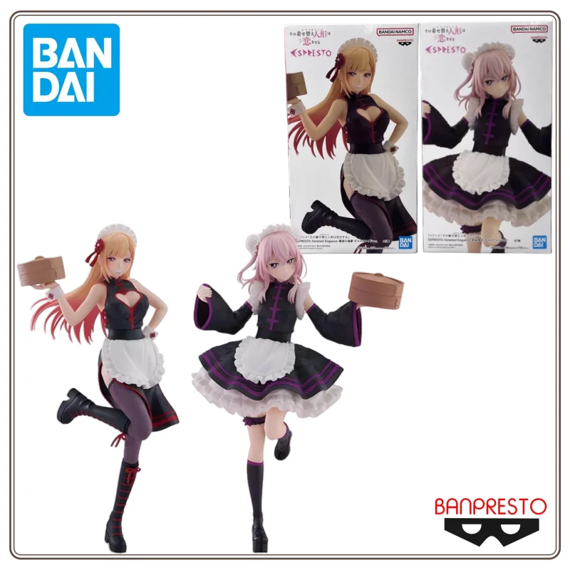 

Новая оригинальная модель BANDAI BANPRESTO ESPRESTO My Dress-Up Darling 23 см Kitagawa Marin Inui Sasuka, китайская фигурка горничной, аниме-фигурка