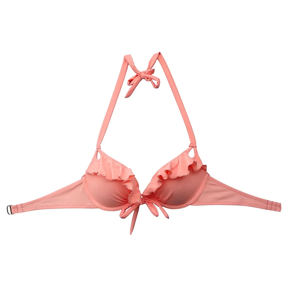 Women Underwire Bikini Top Sexy Secret Bras TOP Push Up Halter Biquini Brazilian Bikinis UP Bathing Suit TOPS