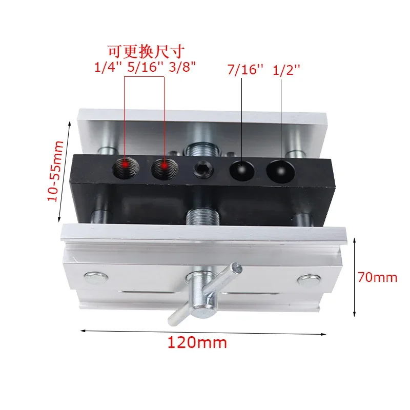 Straight Hole Locator, Wooden Board Connection, Drilling Locator, Vertical Drilling Fixture, Round Wood Pin Locator