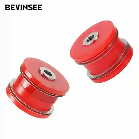 BEVINSEE 폴리우레탄 리어 트레일 암 부싱, BMW E36 E46 X3 E83 325i 328i 330i M3 용